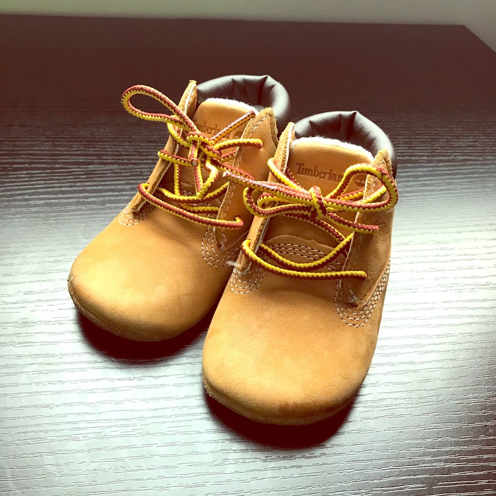 Infant soft bottom Timberlands Size 3